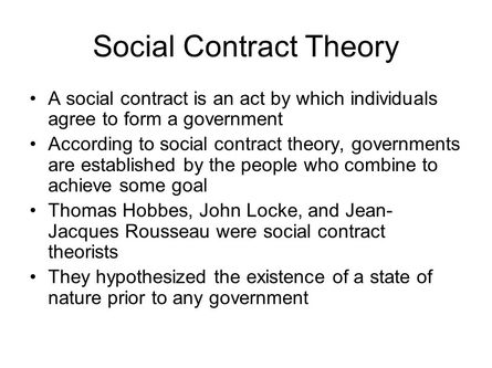 The Radical Nature of Social Contract Theorists